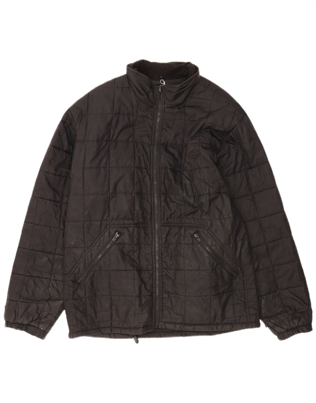 Jaqueta acolchoada masculina Quiksilver UK 40 grande preta