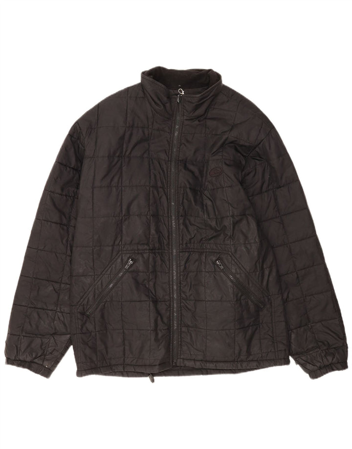 Jaqueta acolchoada masculina Quiksilver UK 40 grande preta