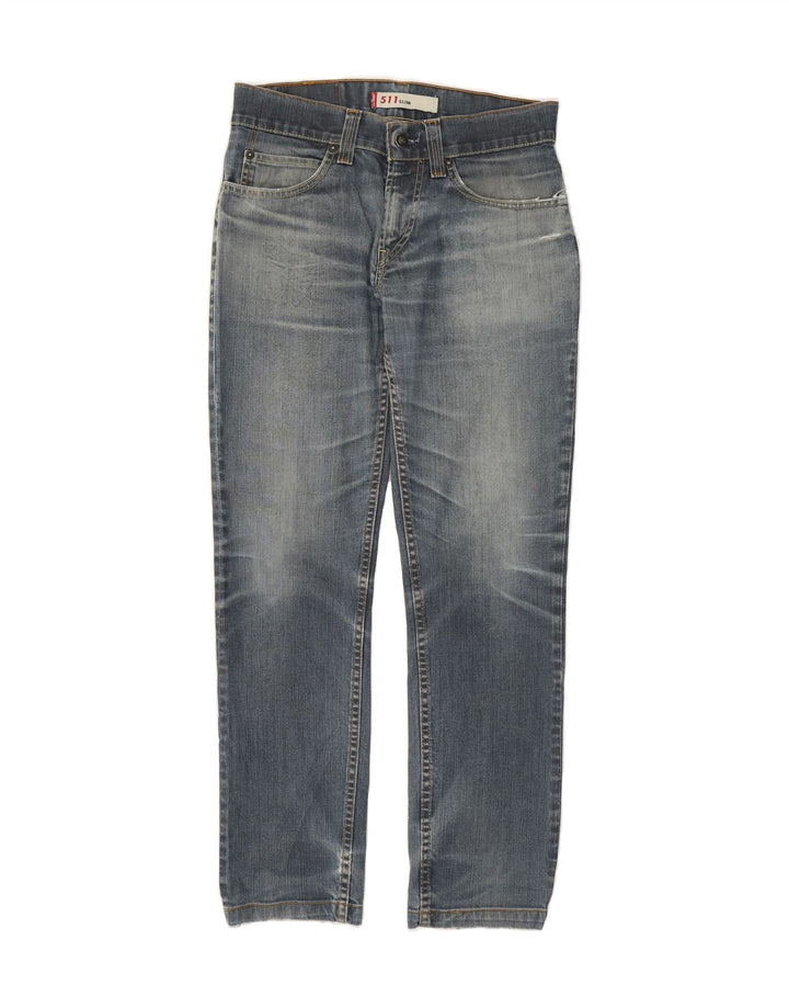 LEVI'S Mens 511 Slim Jeans W30 L29 Blue Cotton Vintage Levi's and Second-Hand Levi's from Messina Hembry 