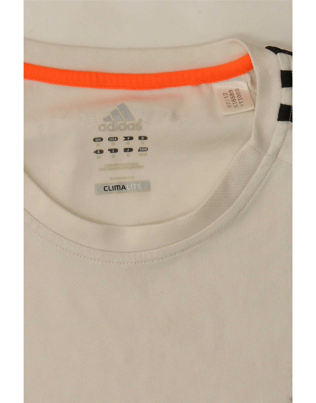 Adidas Mens Climalite Vest Top Médio Branco