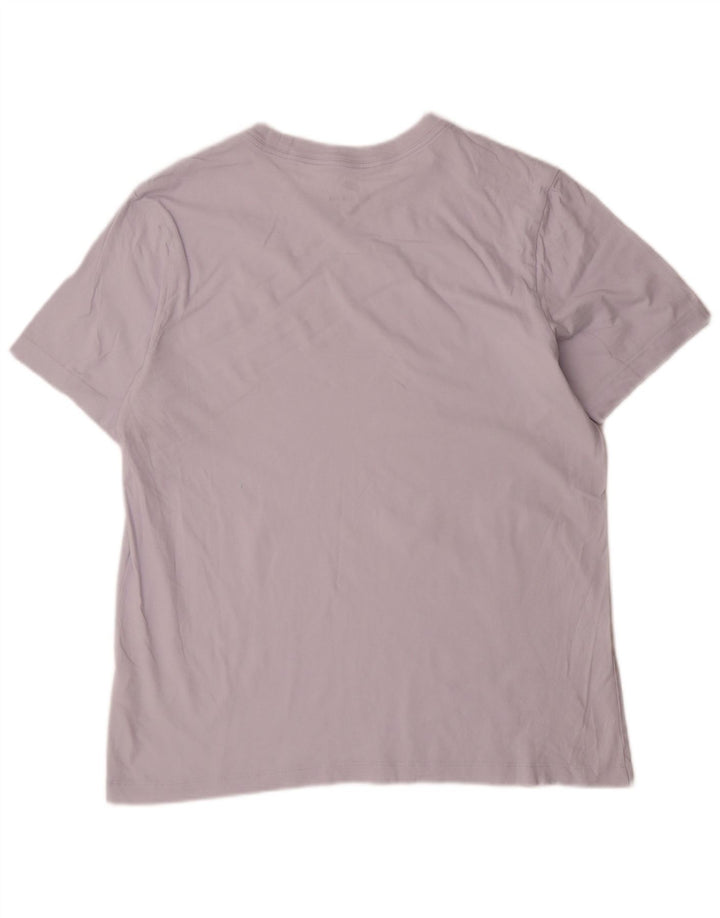Camiseta masculina Nike grande algodão roxo