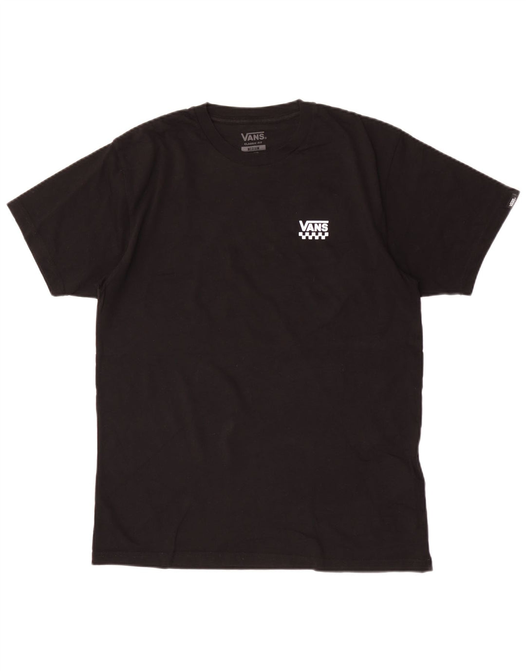 Camiseta Vans Masculina Classic Fit Top Médio Algodão Preto