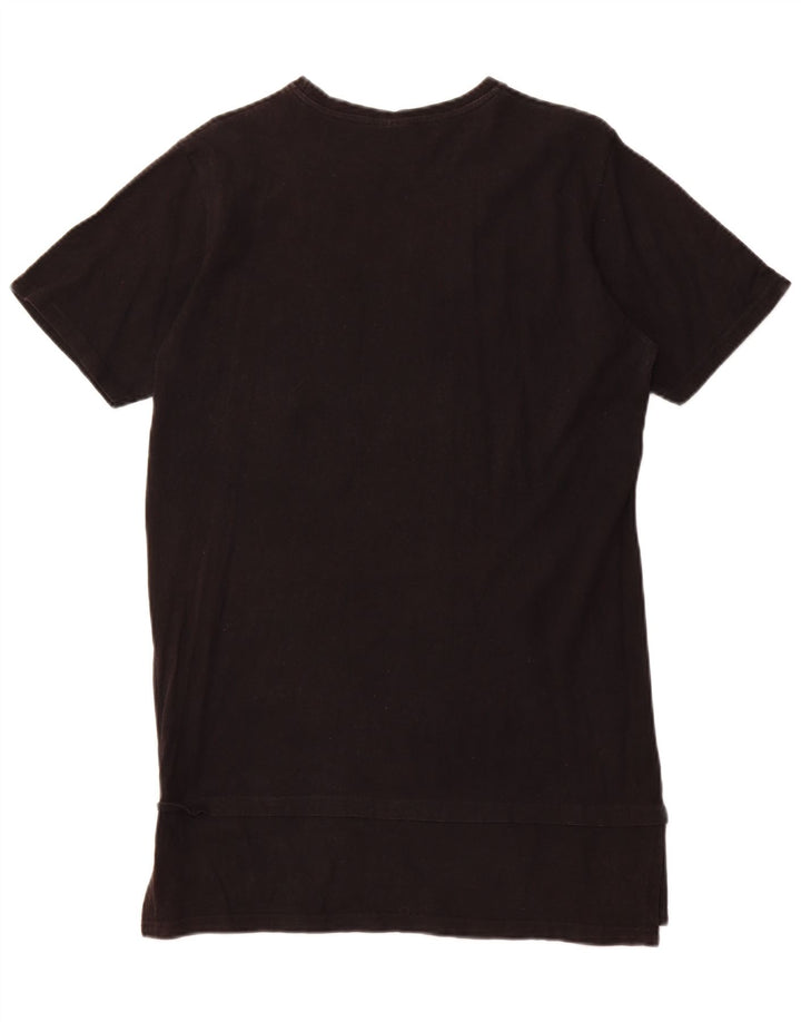 Túnica feminina MAJESTIC New York Yankees com estampa gráfica Reino Unido 16 grande preta