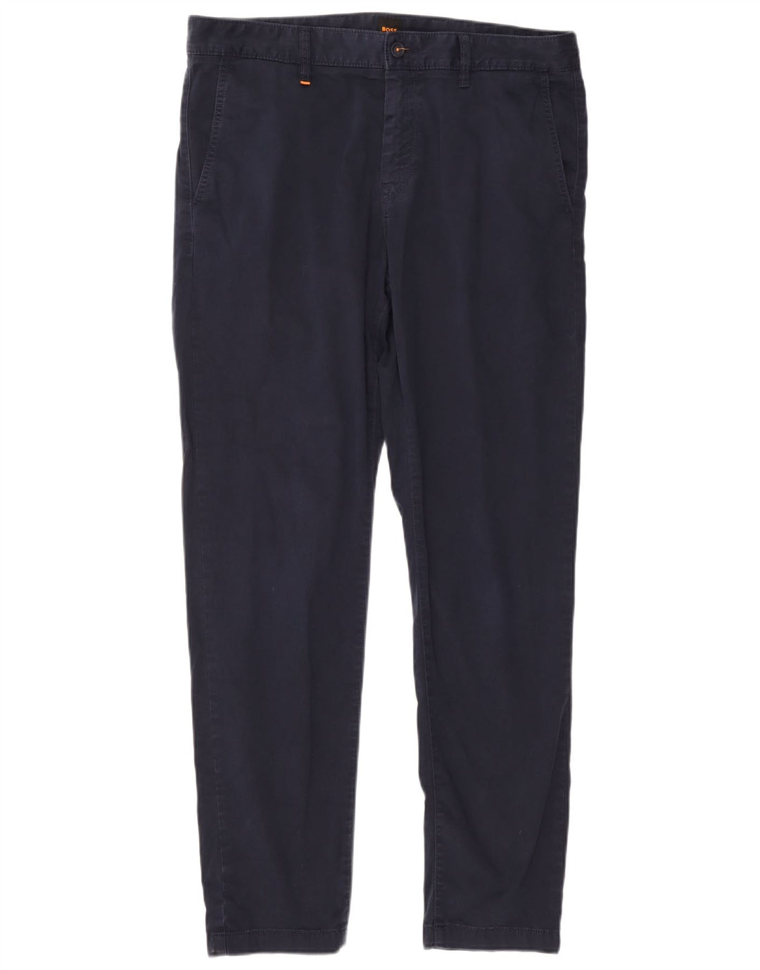 Calça Chino Masculina Slim HUGO BOSS W36 L31 Algodão Azul Marinho