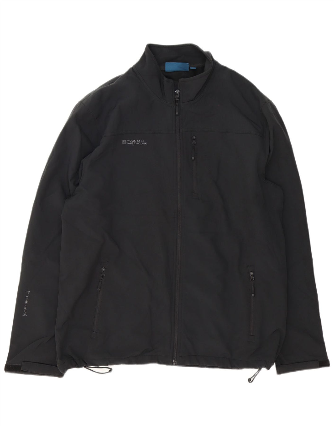 Jaqueta corta-vento masculina MOUNTAIN WAREHOUSE UK 44 2XL poliéster preto