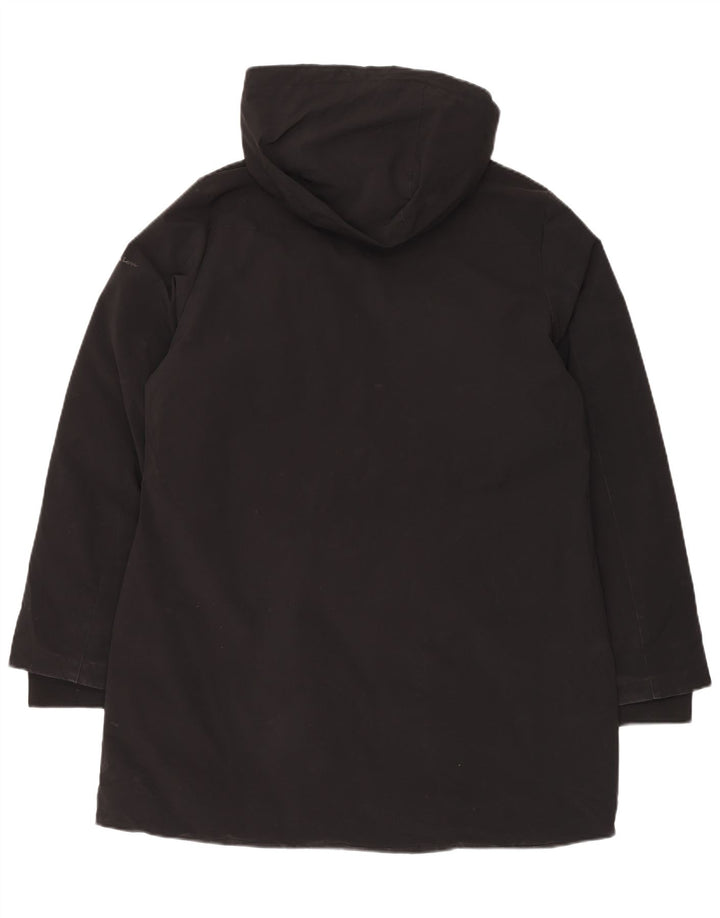 Sobretudo feminino com capuz CHAMPION UK 20 2XL poliéster preto