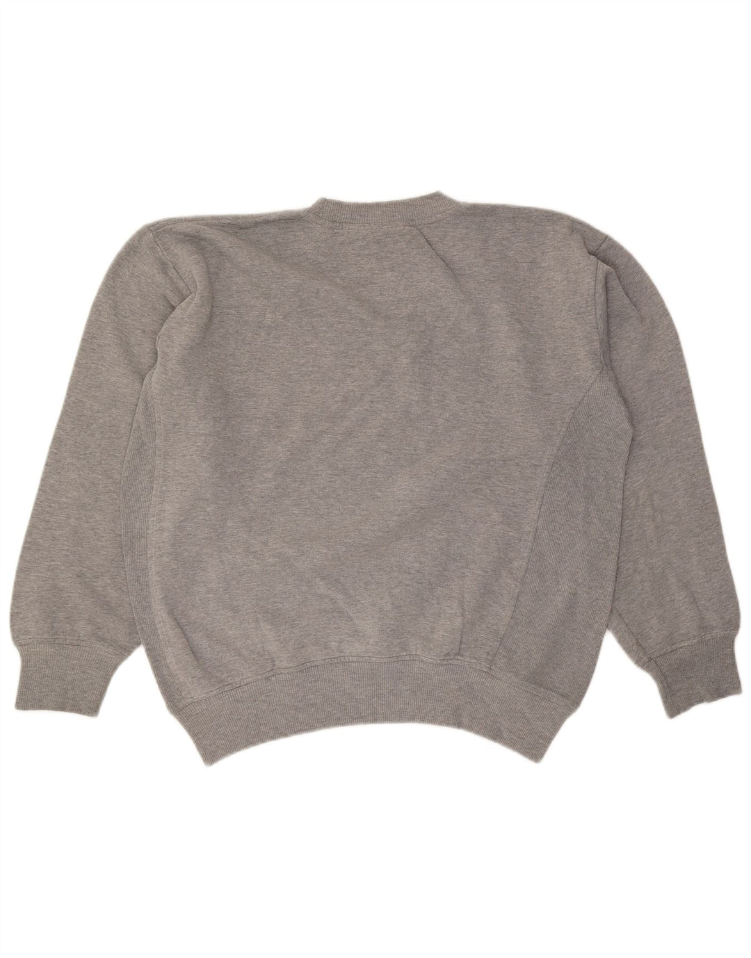 PUMA Mens Graphic Moletom Jumper Médio Cinza