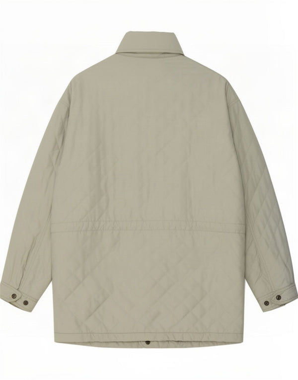Jaqueta acolchoada masculina Think Pink UK 42 XL cinza