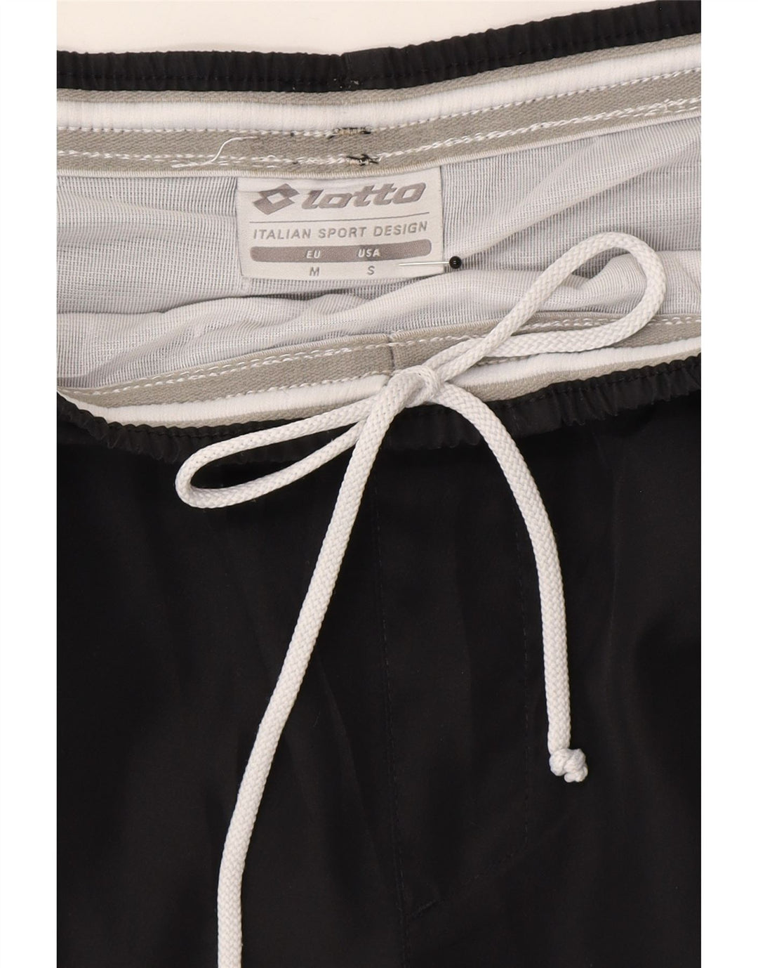 Lotto Mens Sport Shorts Médio Preto