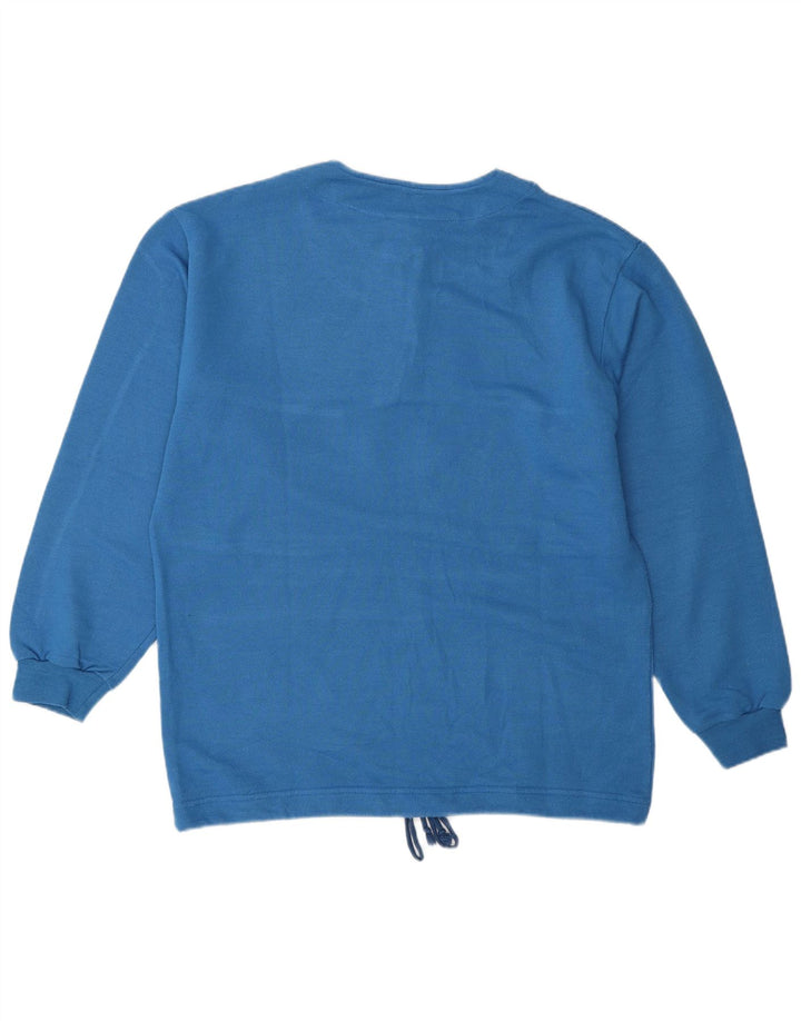 Suéter gráfico feminino F.LLI Campagnolo UK 14 grande azul