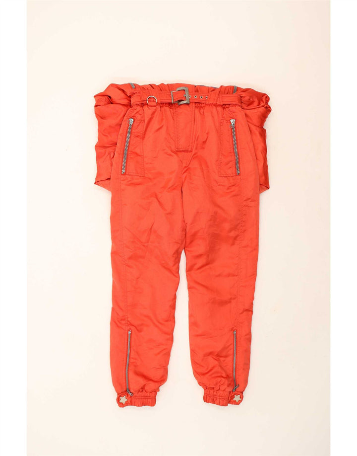 Macacão de esqui feminino Silvy com capuz e ajuste solto IT 44 médio vermelho inverno