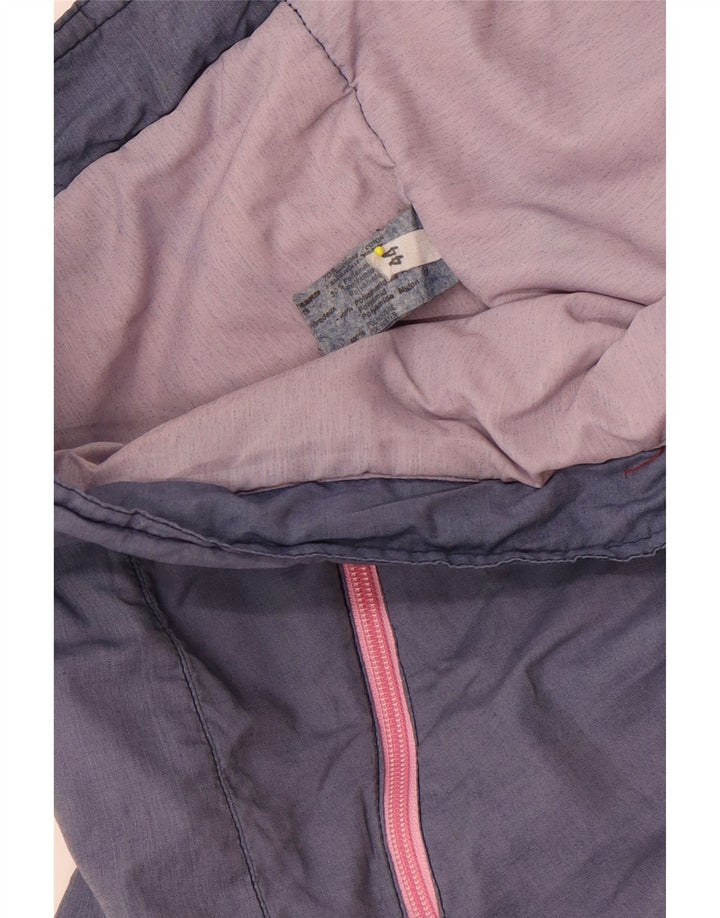 Calças de esqui femininas vintage EU 44 XL algodão azul