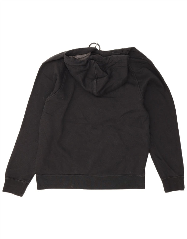 Nike Mens Hoodie Jumper Médio Algodão Preto