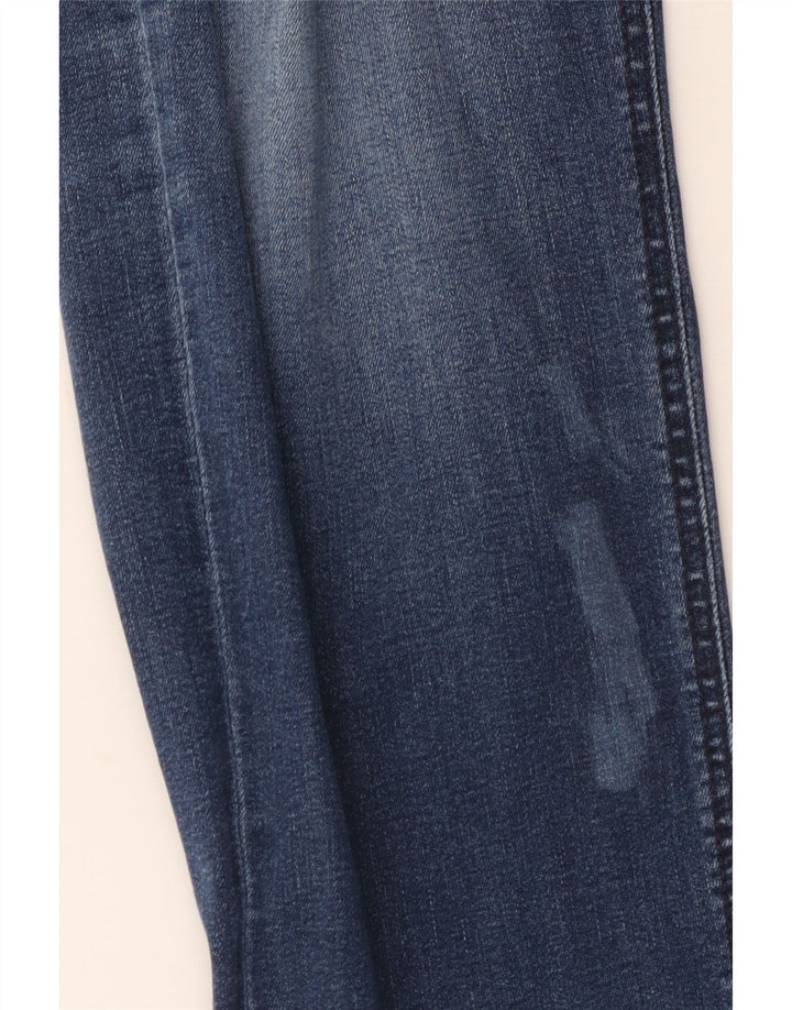 Hugo Boss Womens Soft Motion Slim Jeans W36 L34 Azul Algodão