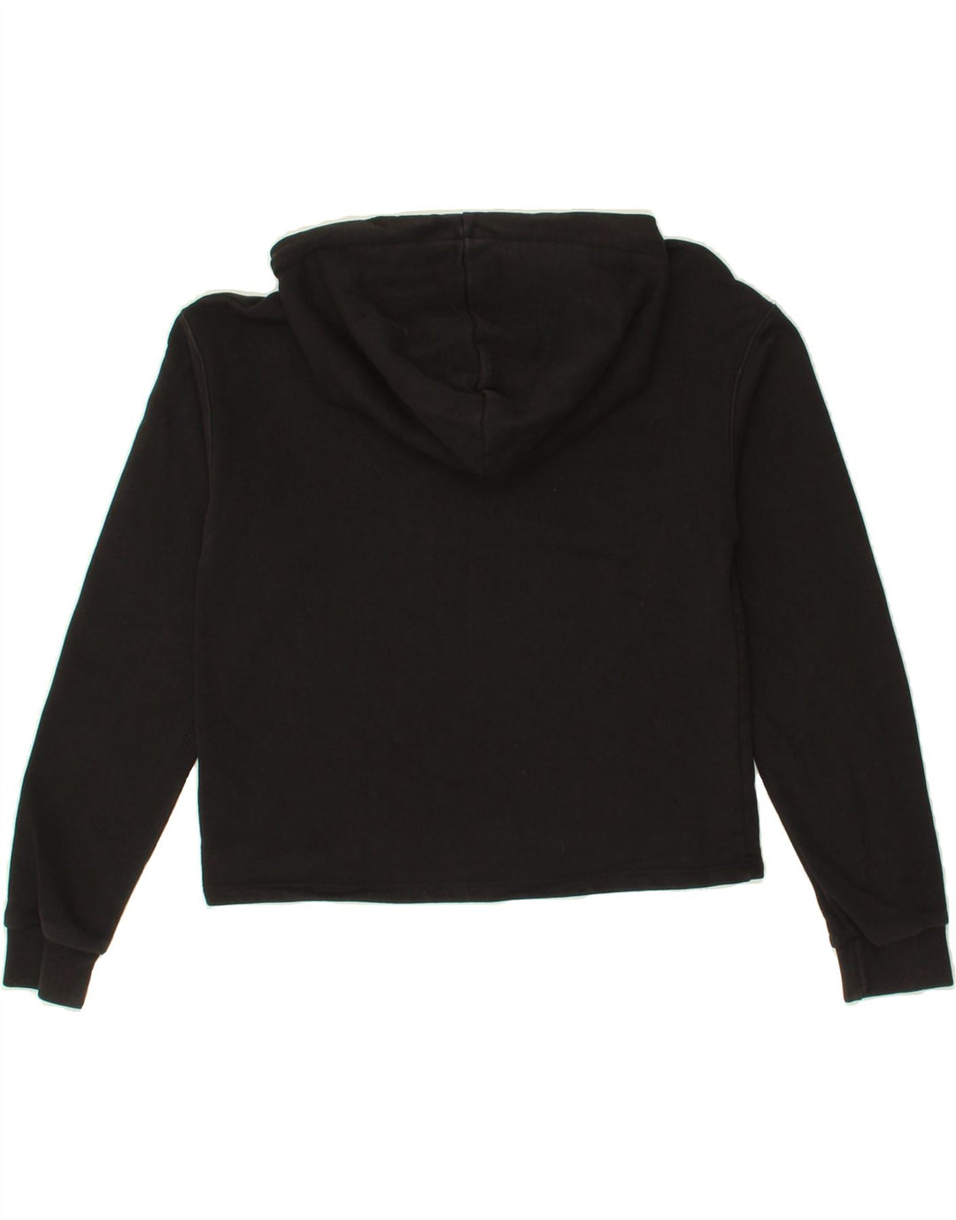 PYREX Girls Graphic Hoodie Jumper 11-12 Years XL Black Cotton Vintage Pyrex and Second-Hand Pyrex from Messina Hembry 