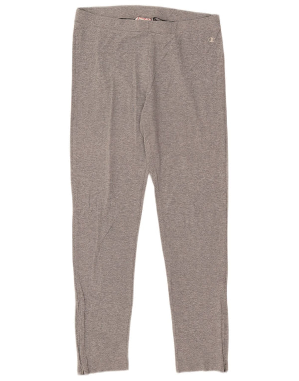 Champion Womens Heritage Fit Leggings UK 18 XL  Grey Cotton