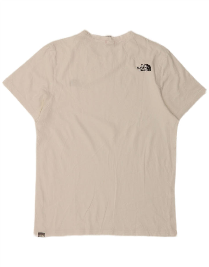 Camiseta masculina The North Face grande branca
