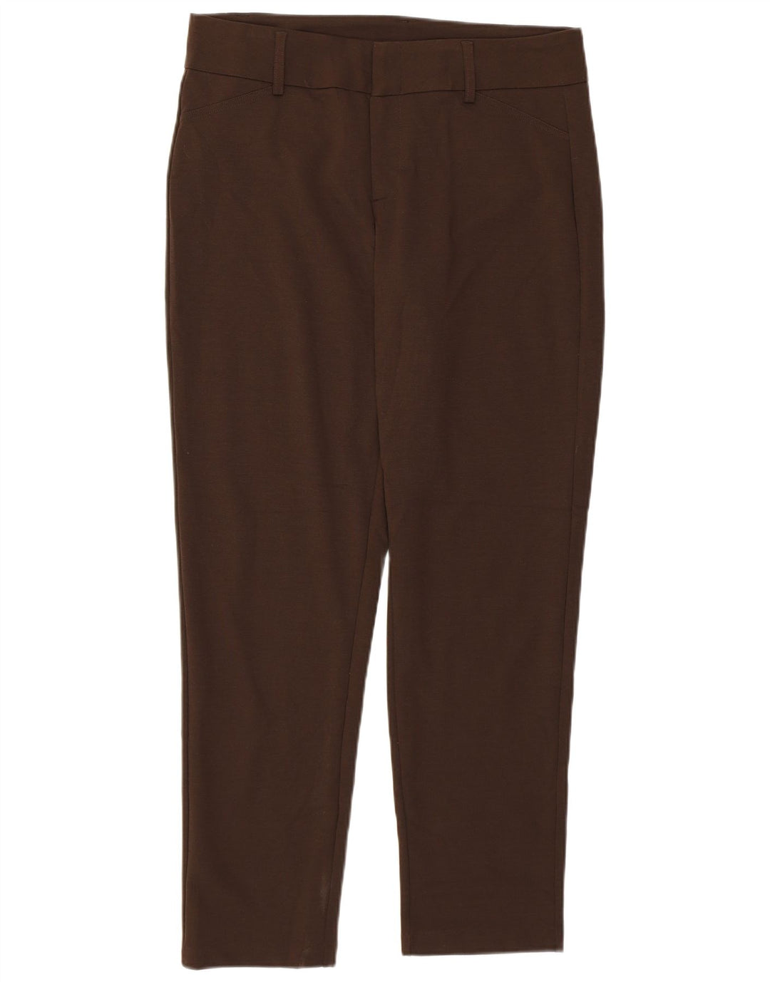 Calça de terno slim feminina Michael Kors US 10 grande W32 L28 marrom