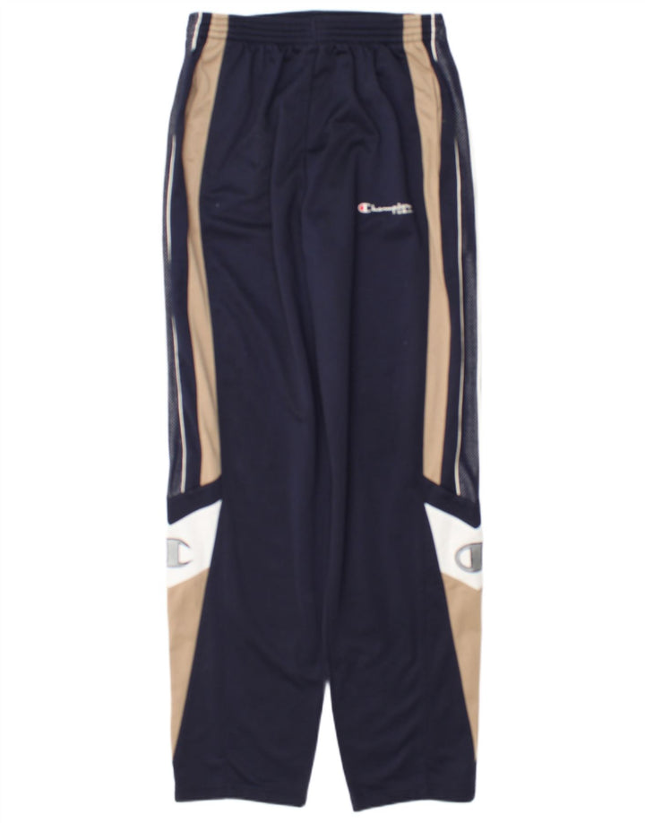 Calça de treino masculina Champion Graphic azul marinho médio colorblock