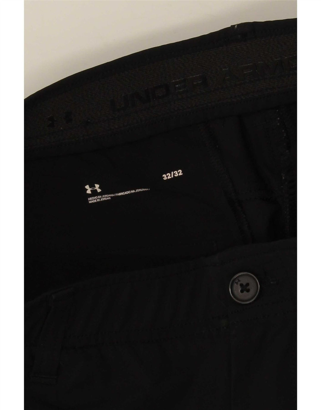 Calça Chino Masculina Slim Under Armour W32 L32 Preta