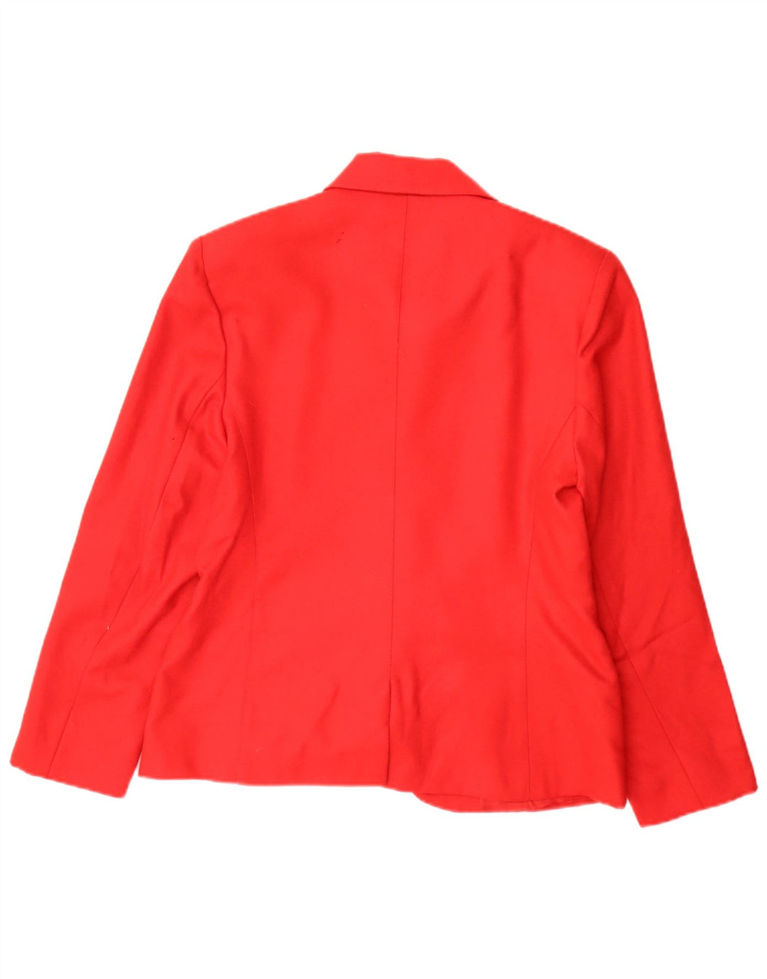 Jaqueta blazer feminina vintage com 5 botões IT 44 lã vermelha média clássica