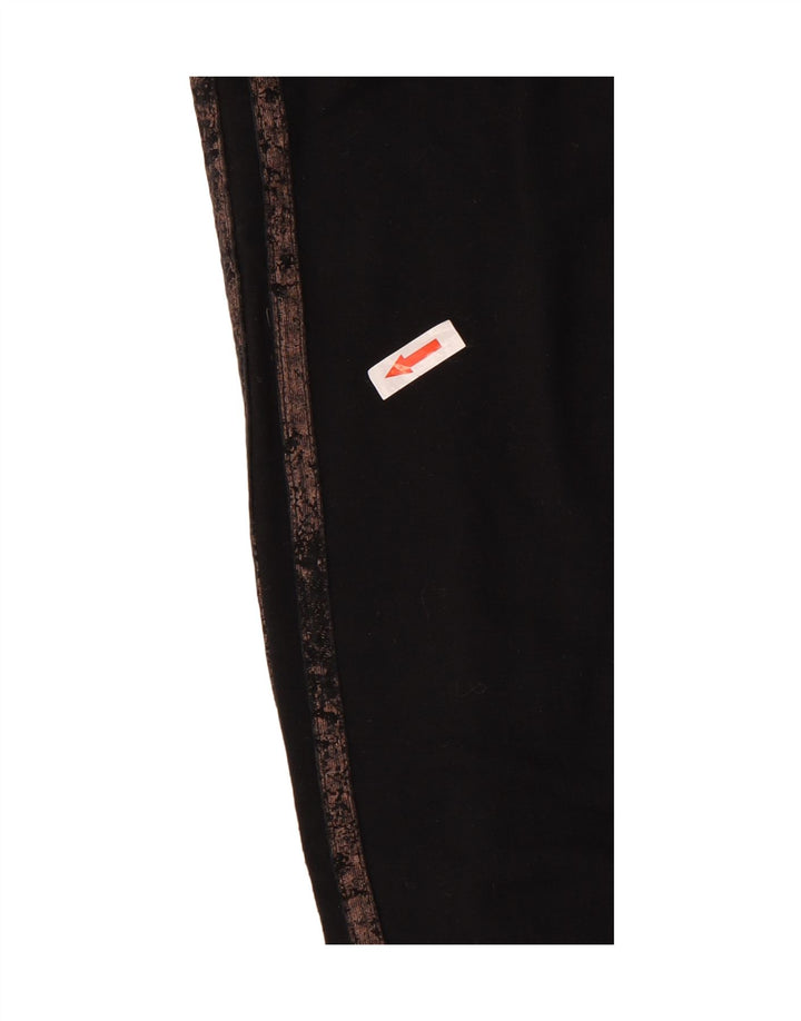 Leggings Adidas Femininas UK 10 Pequenas Poliéster Preto