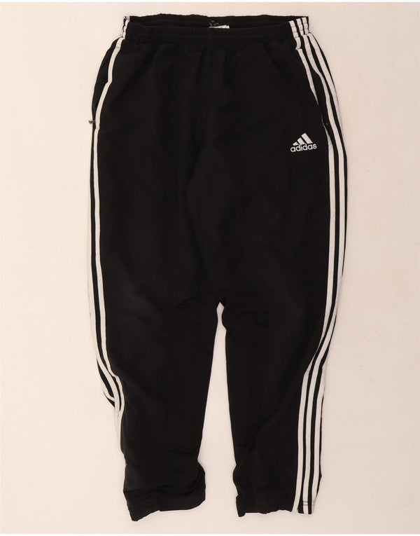 Adidas Mens Treino Calças Joggers XL W38 L31 Poliéster Preto