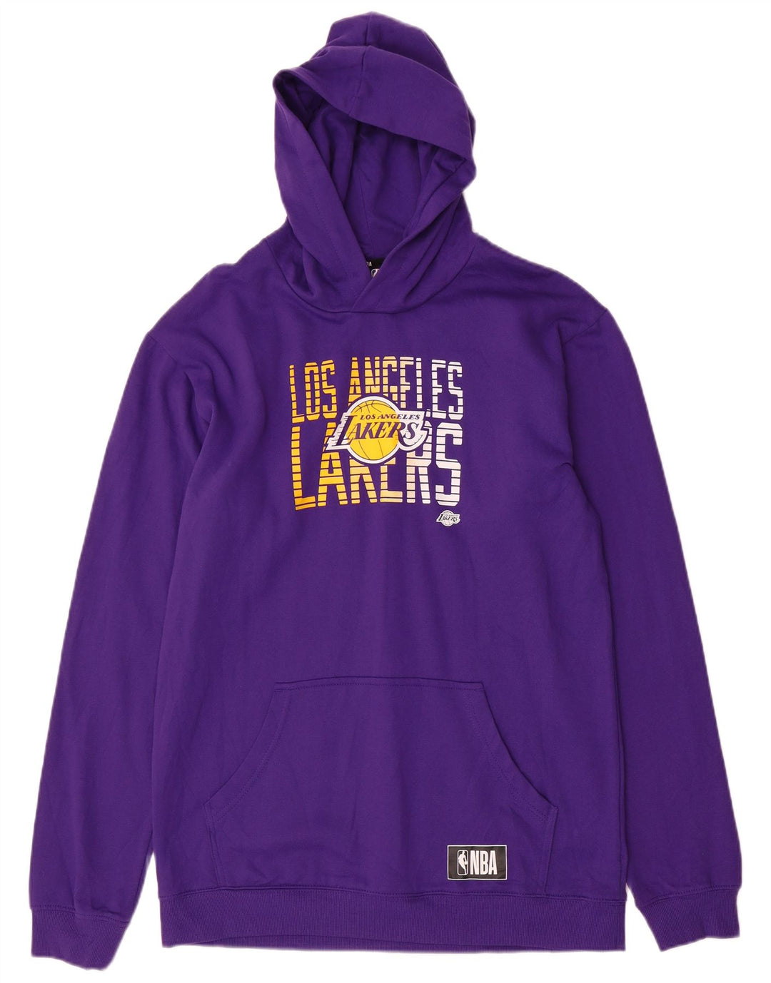 Camisola com capuz gráfico NBA Boys Los Angeles Lakers 15-16 anos roxo