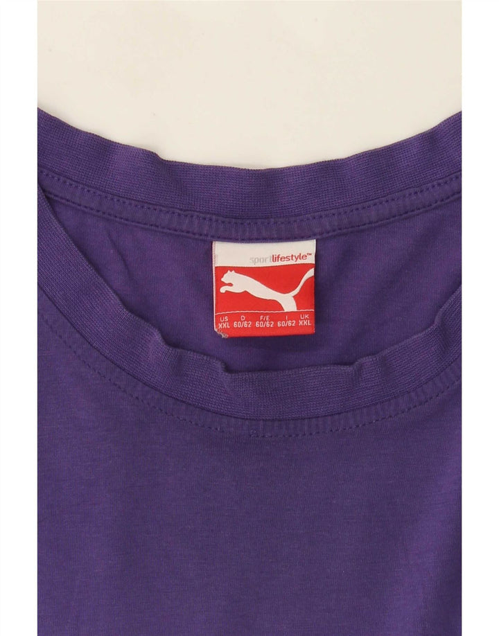 Puma Camiseta Masculina Top 2XL Roxo