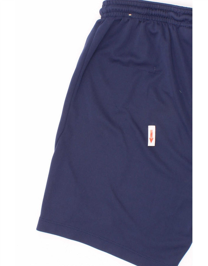 Shorts esportivos Nike Boys Dri Fit 10-11 anos médio azul marinho poliéster