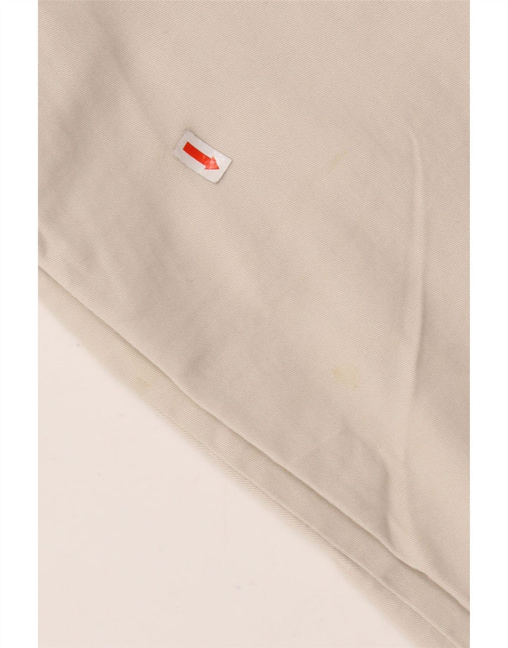 EDDIE BAUER Shorts Chino feminino US 6 médio W30 algodão cinza