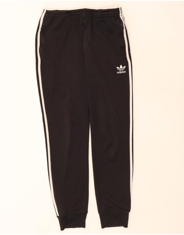 Adidas Mens Treino Calças Joggers Médio Poliéster Preto