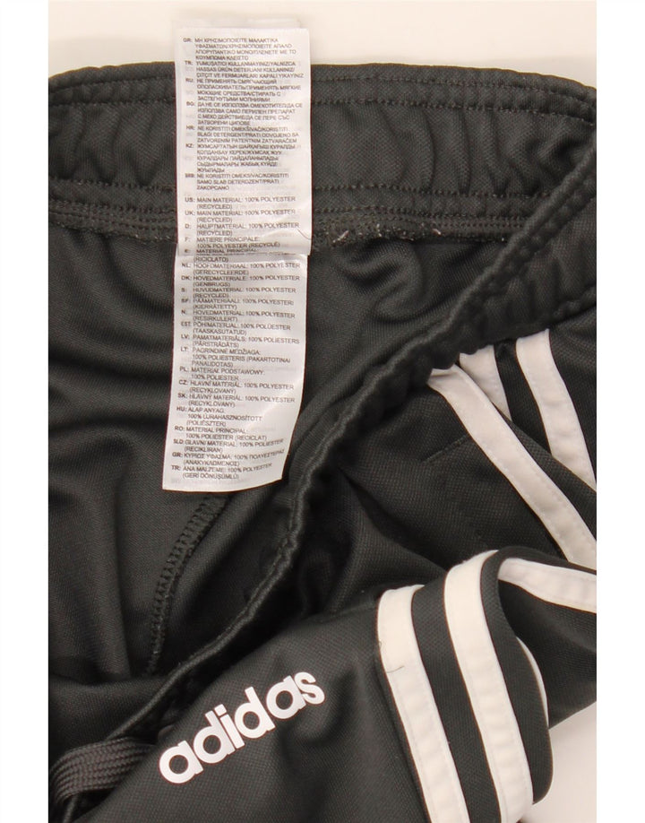 Calça Adidas Climalite Feminina UK 4/6 XS Cinza Poliéster