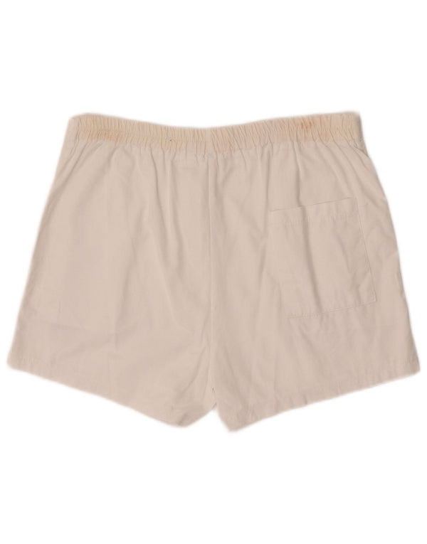 Cosmos Mens Chino Shorts W32 Médio Branco