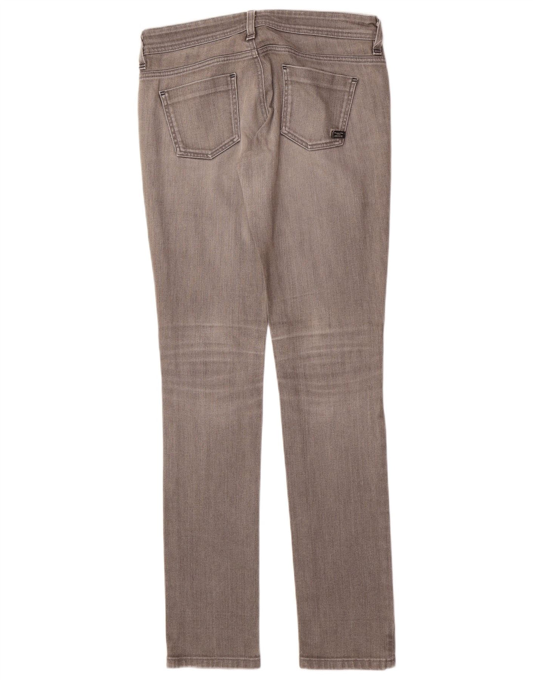 Jeans skinny feminino Massimo Dutti W28 L33 algodão cinza