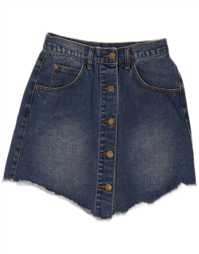 BILLABONG Womens Denim Skirt W26 Small  Blue Cotton Vintage Billabong and Second-Hand Billabong from Messina Hembry 