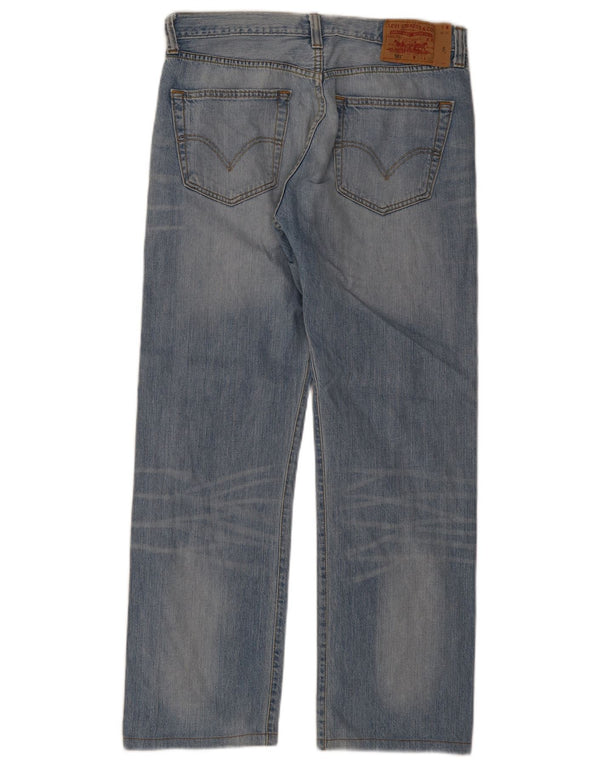 Jeans Levis 501 Straight Masculino W34 L30 Azul