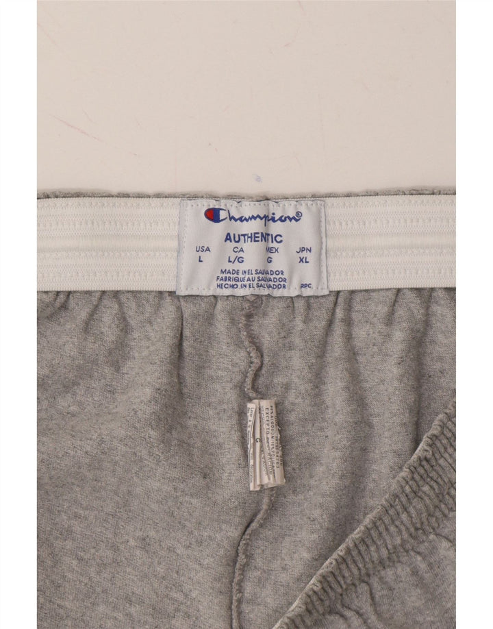 CHAMPION Mens Sport Shorts Large Grey Cotton Vintage Champion and Second-Hand Champion from Messina Hembry 