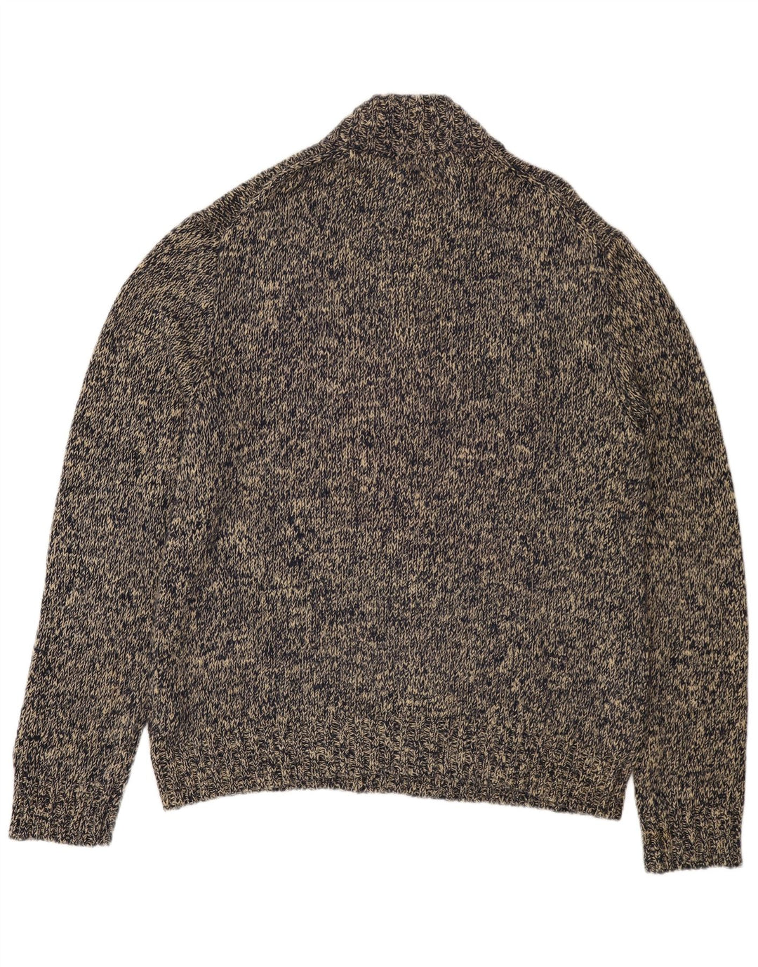 Suéter masculino POLO RALPH LAUREN com gola redonda e algodão manchado cinza 2XL