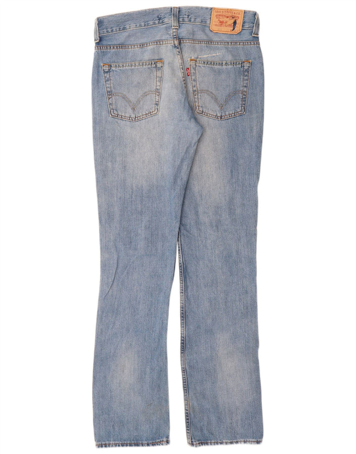 Levi's Masculino 511 Slim Jeans W33 L34 Azul Algodão