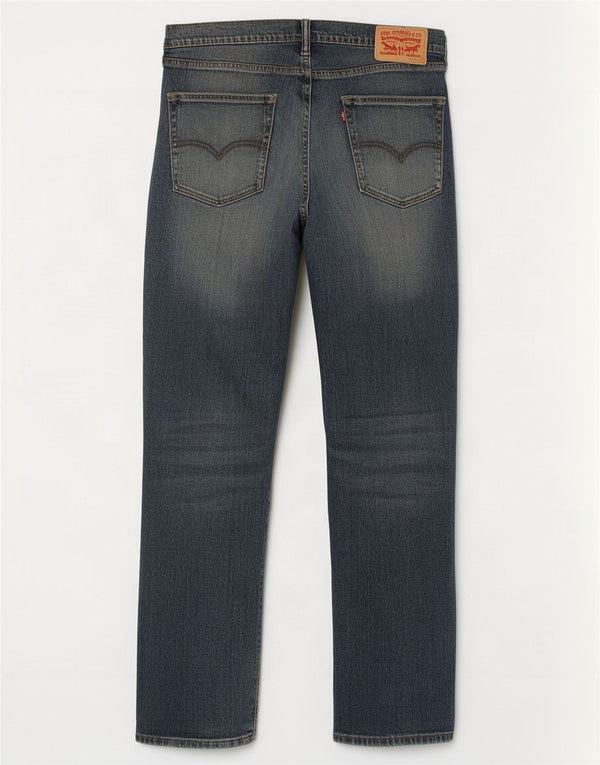 Levi's Masculino 514 Straight Jeans W36 L32 Azul Algodão