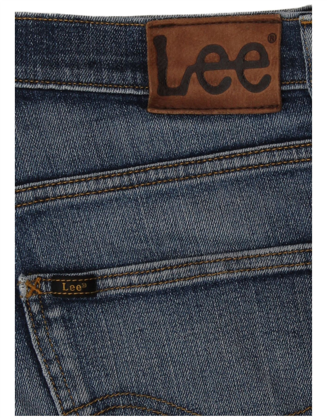 Calça jeans reta masculina Lee W32 L29 azul