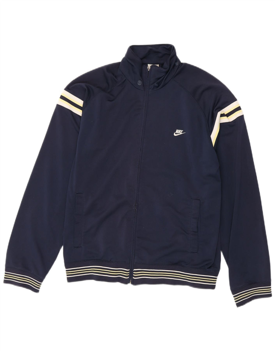 Nike Mens Tracksuit Top Jacket Médio Azul Marinho Poliéster