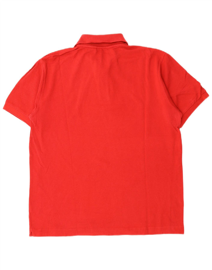 Camisa polo masculina KAPPA grande algodão vermelho