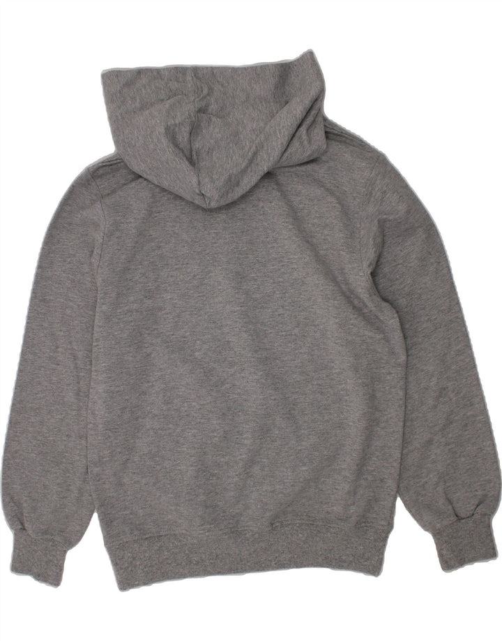 THE SIMPSONS Girls Graphic Hoodie Jumper 7-8 Years Grey Cotton Vintage The Simpsons and Second-Hand The Simpsons from Messina Hembry 