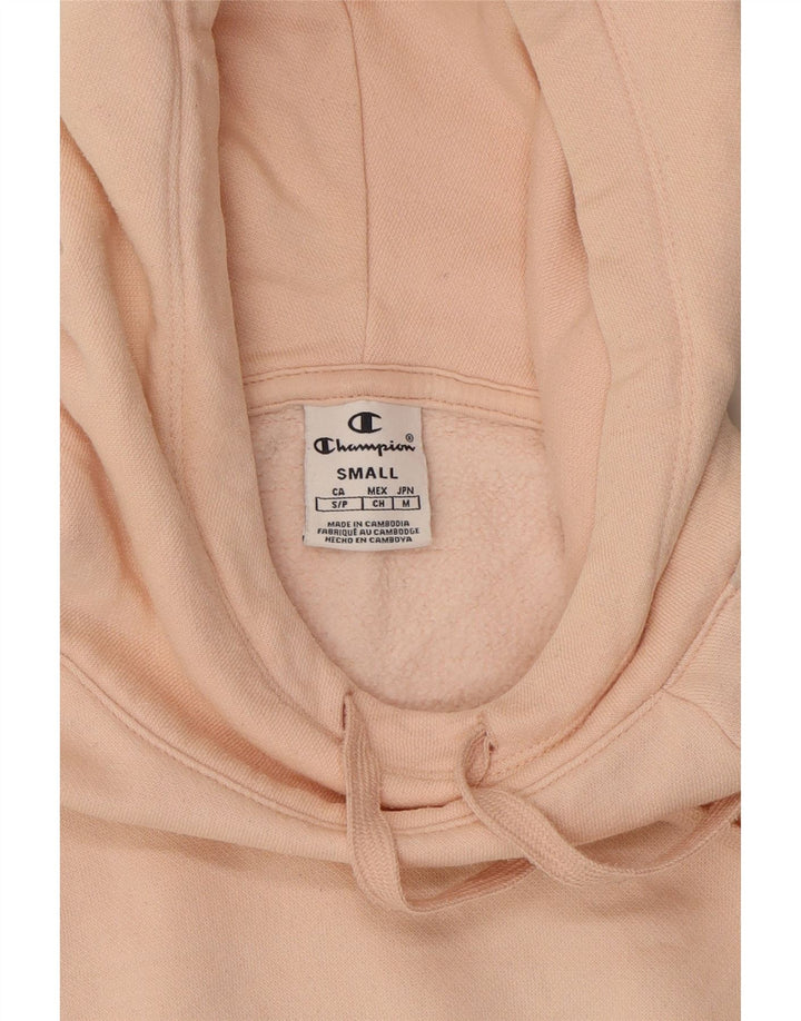 CHAMPION Suéter feminino com capuz UK 10 pequeno rosa
