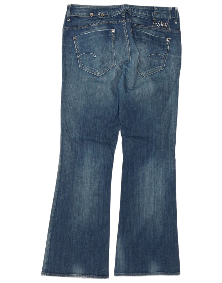 Calça jeans feminina G-Star W33 L32 algodão azul