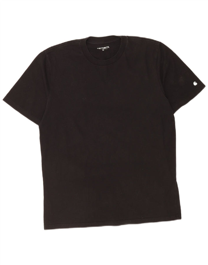 Camiseta masculina Carhartt de algodão preto médio