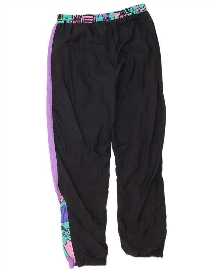 Calça de treino masculina Dingo Joggers pequeno bloco colorido preto