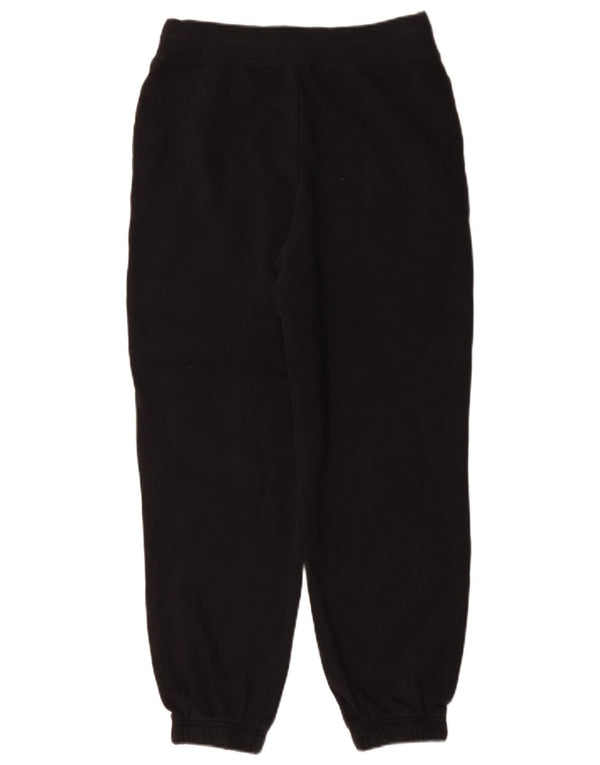 Calça de treino feminina Marks & Spencer Joggers Reino Unido 10 pequeno algodão preto